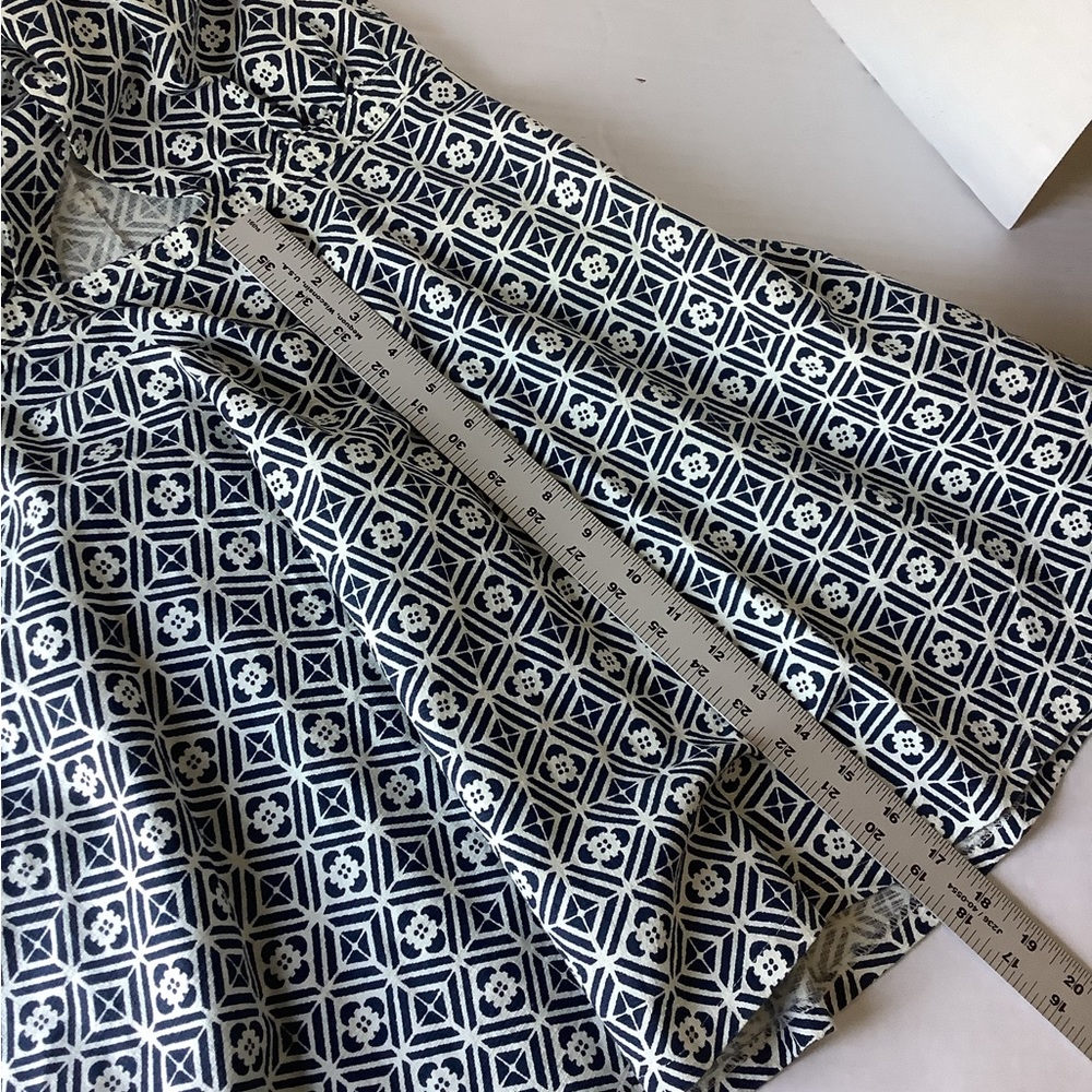 Hollister Sleeveless Dress Navy White Size Large New - Picture 11 of 11